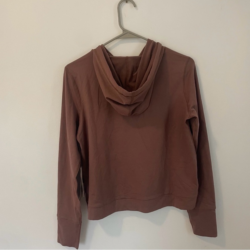 NWT Vuori Women’s‎ Halo Essential Hoodie Cardamom Heather - Picture 4 of 6
